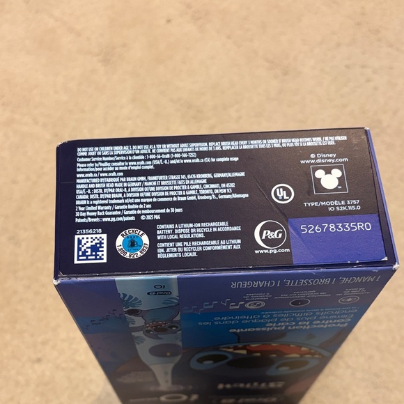 Limited Edition New in Box Oral-B iO Kids Electric Toothbrush with Stitch Design - Picture 5 of 5